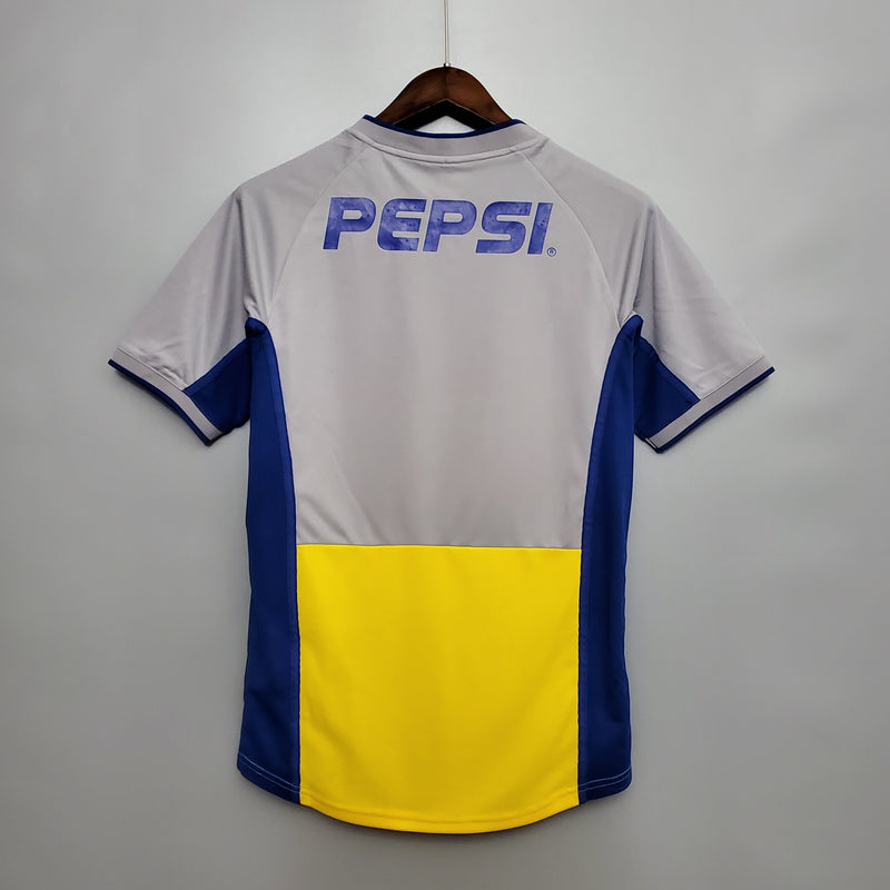 Camisa Boca Juniors Away 2002 - Versão Retro