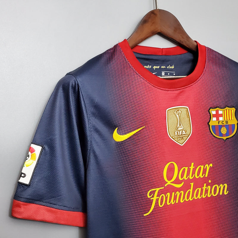 Camisa Barcelona Home 12/13 - Versão Retro