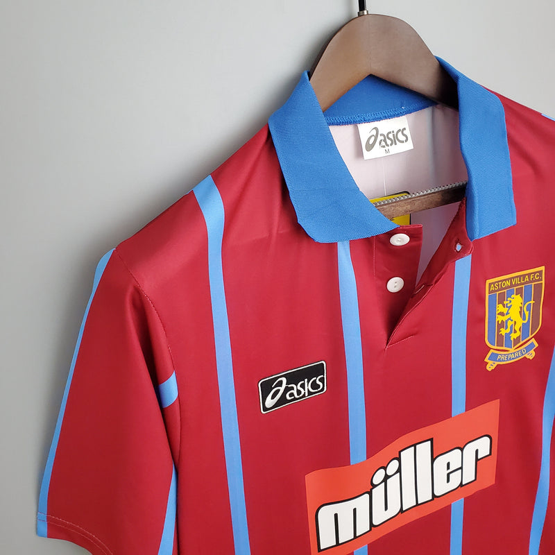 Camisa Aston Villa Home 93/95 - Versão Retro