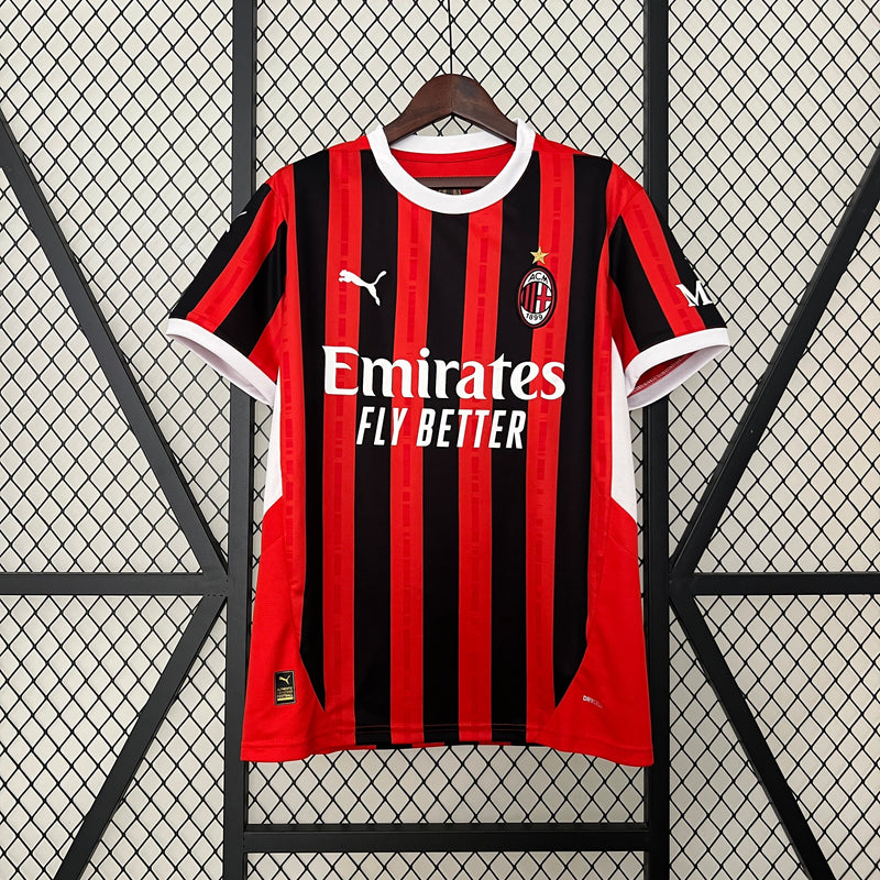 Camisa Milan Home 24/25 - Versão Torcedor