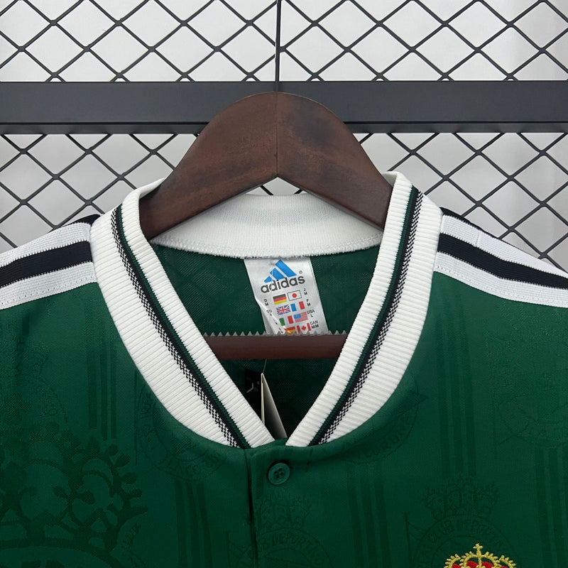 Camisa Deportivo La Coruna Away 99/00 - Versão Retro Manga Longa