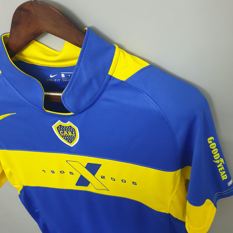 Camisa Boca Juniors Home 2005 - Versão Retro
