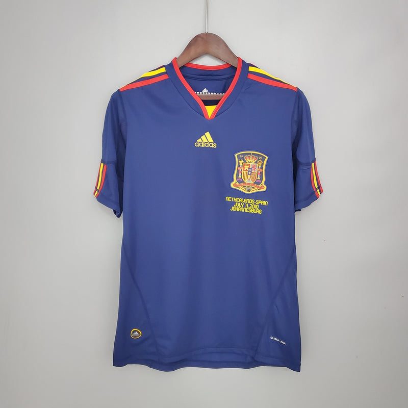 Camisa Espanha Away 2010 - Versão Retro