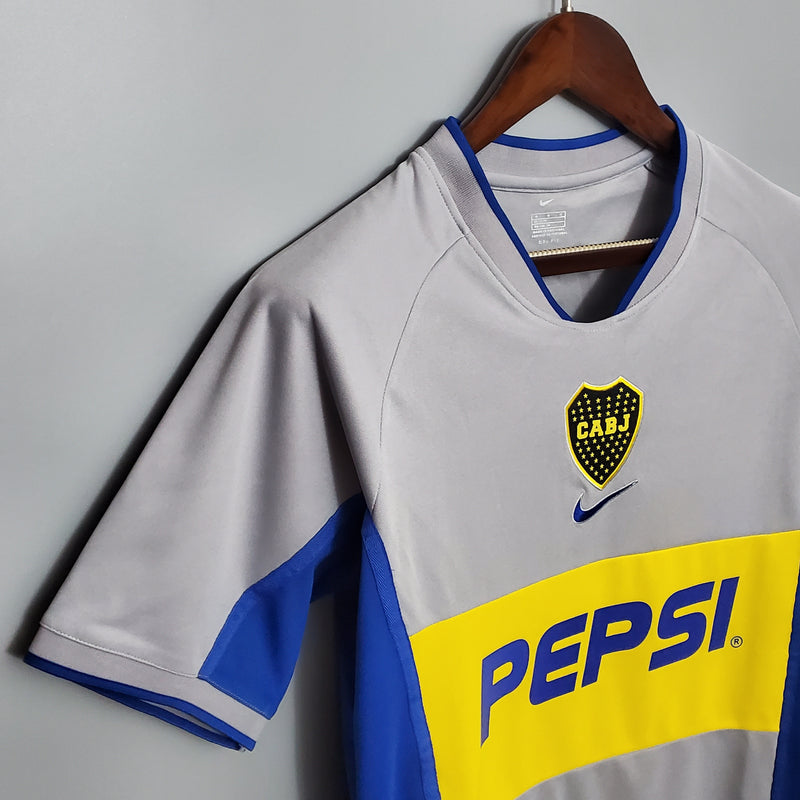 Camisa Boca Juniors Away 2002 - Versão Retro