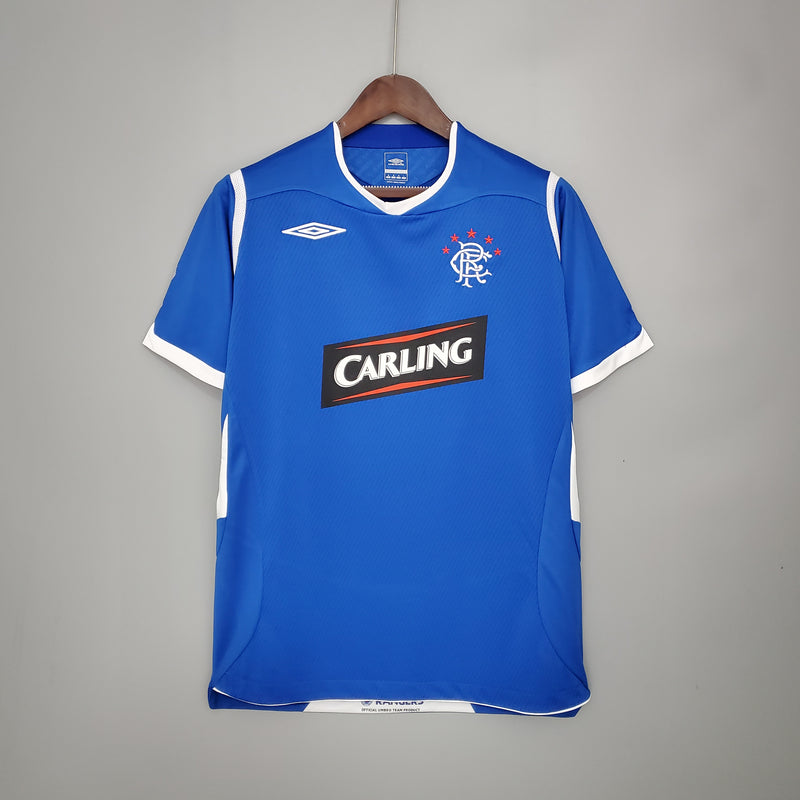 Camisa Rangers Home 08/09- Versão Retro