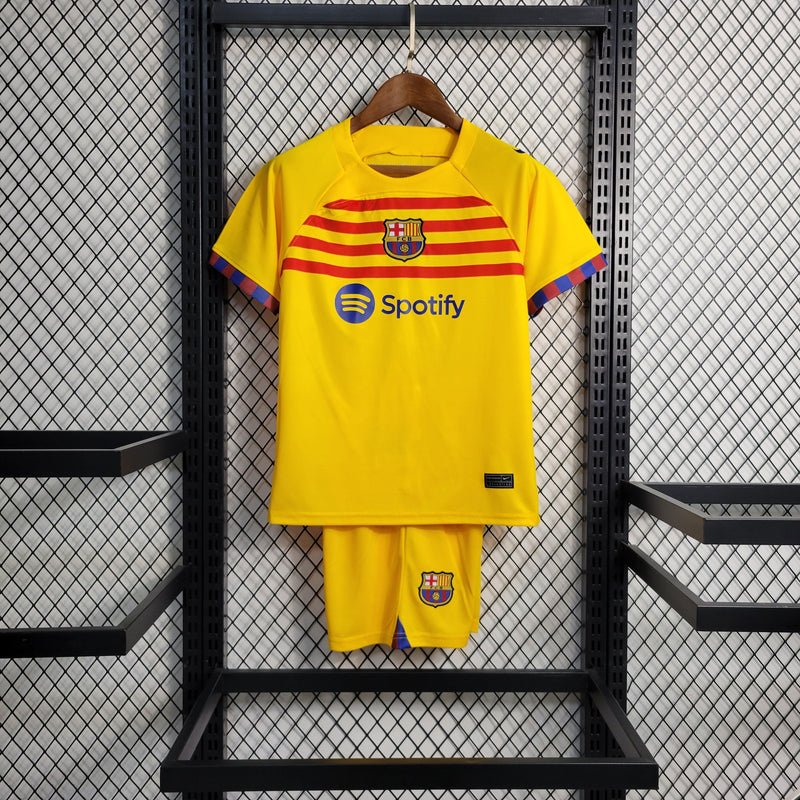 Kit Infantil Barcelona Fourth 23/24