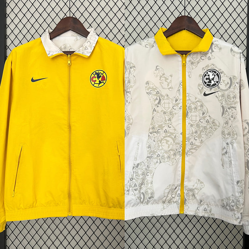 Jaqueta Corta Vento Club América Dupla Face 24/25