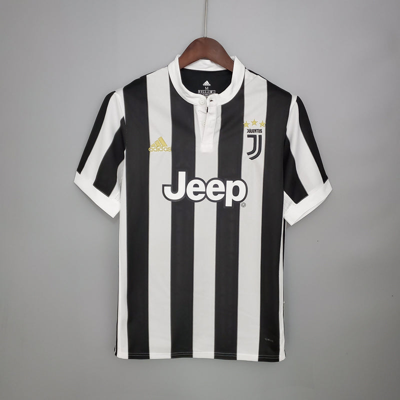 Camisa Juventus Home 17/18 - Versão Retro