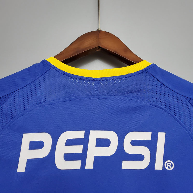 Camisa Boca Juniors Home 03/04 - Versão Retro
