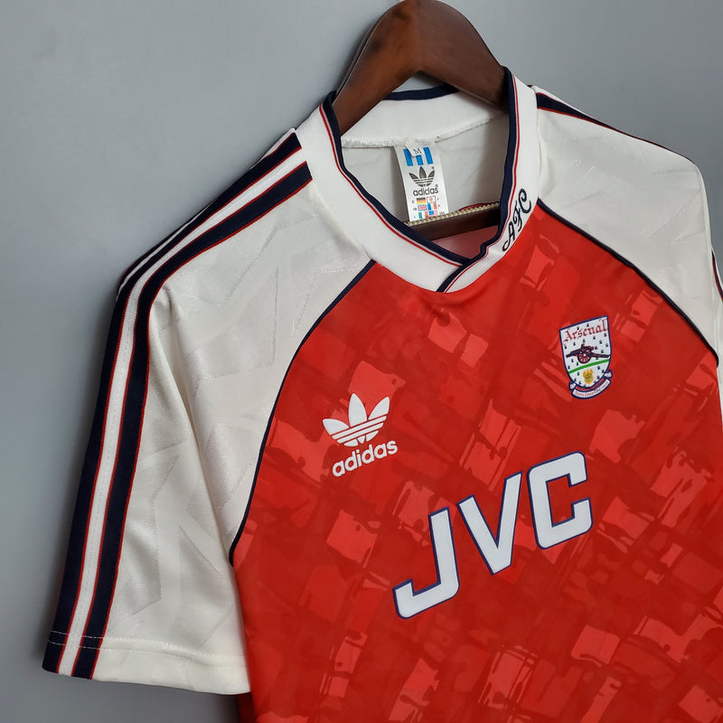 Camisa Arsenal Home 90/92 - Versão Retro