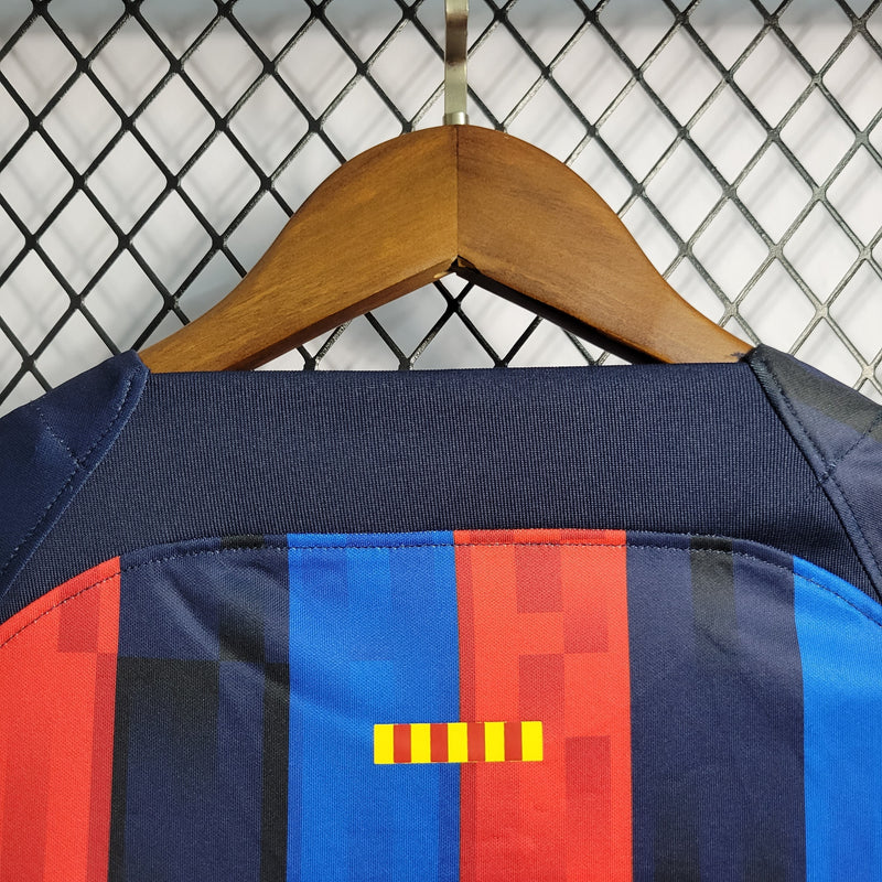 Camisa Barcelona Home 22/23 - Versão Feminina