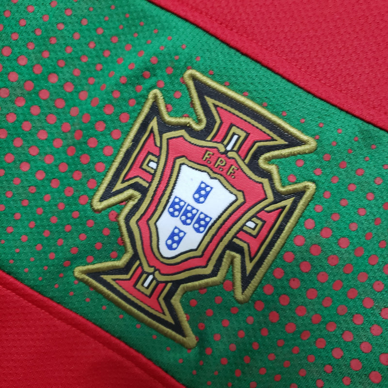 Camisa Portugal Home 2010 - Versão Retro