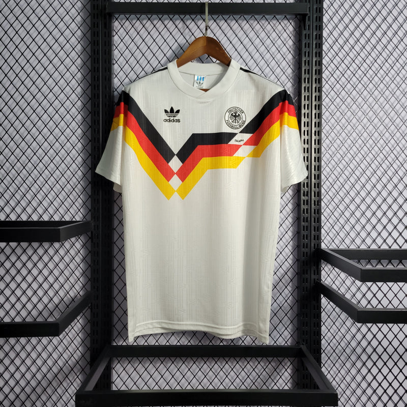 Camisa Alemanha Home 1990 - Versão Retro