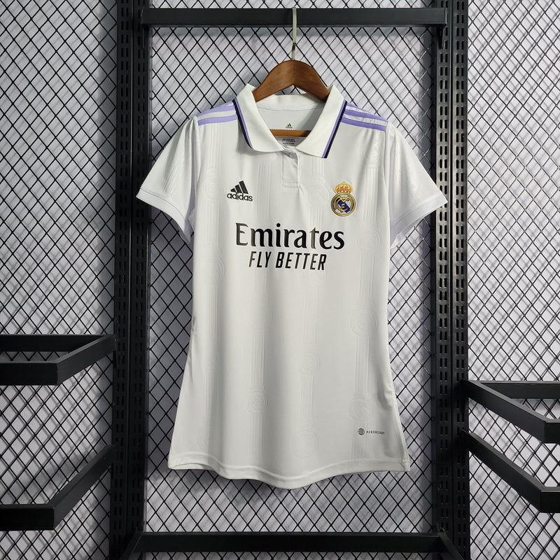 Camisa Real Madrid Home 22/23 - Versão Feminina