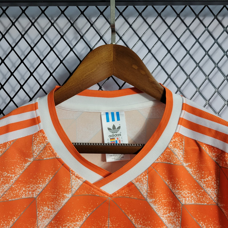 Camisa Holanda Home 1988 - Versão Retro