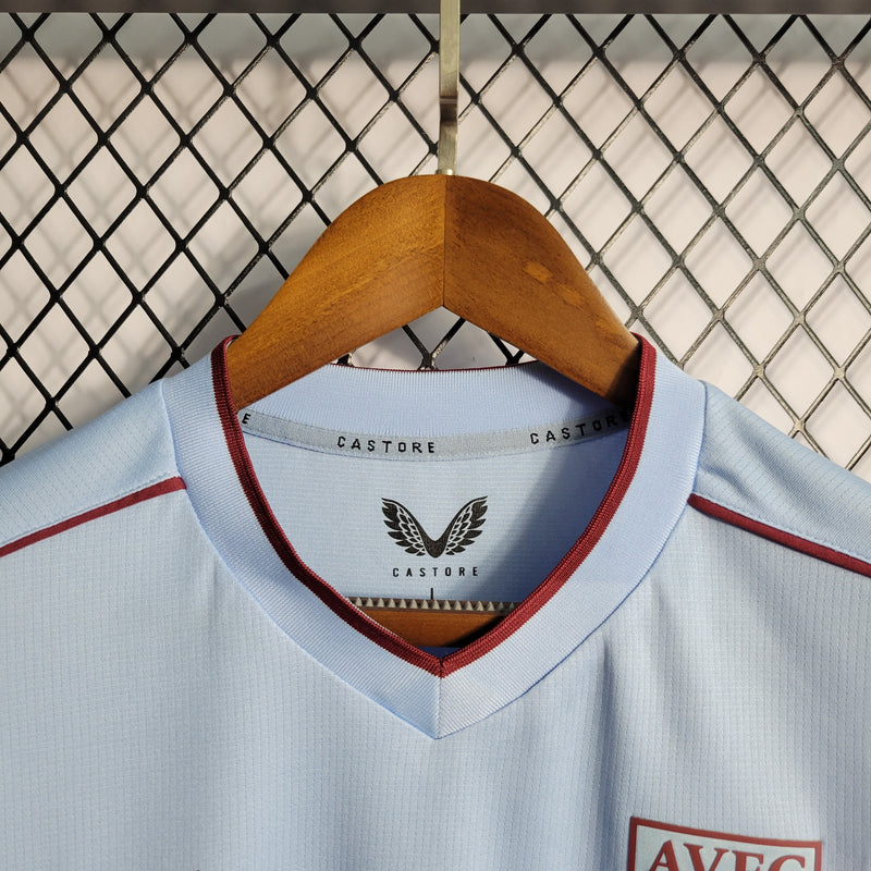 Camisa Aston Villa Away 22/23 - Versão Torcedor