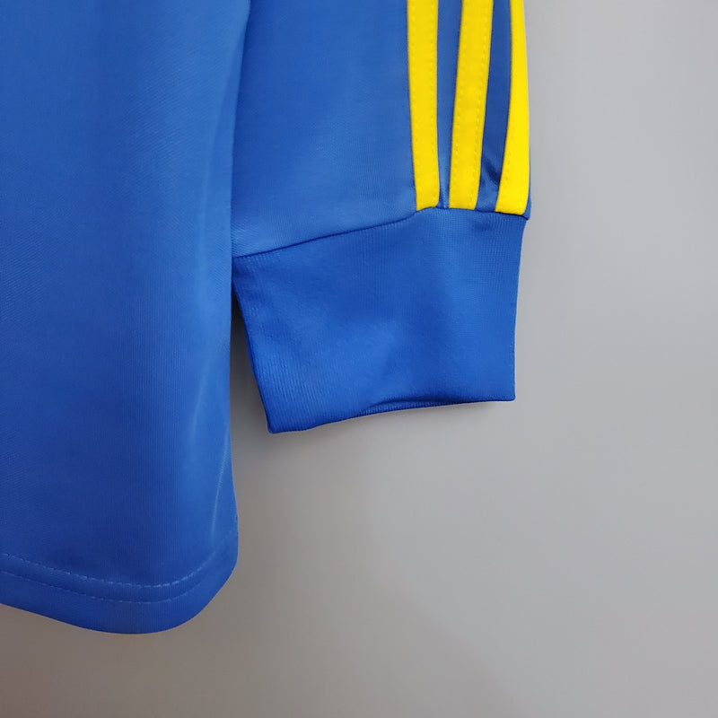Camisa Boca Juniors Home 1981 - Versão Retro Manga Longa