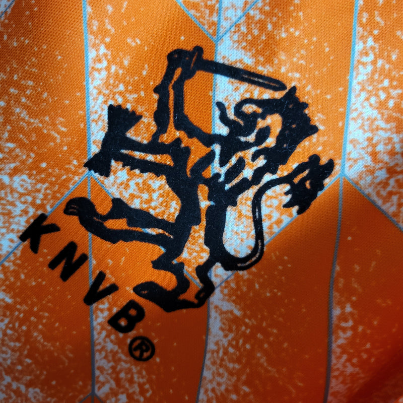 Camisa Holanda Home 1988 - Versão Retro