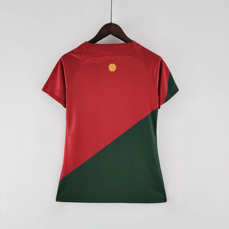Camisa Portugal Home 22/23 - Versão Feminina
