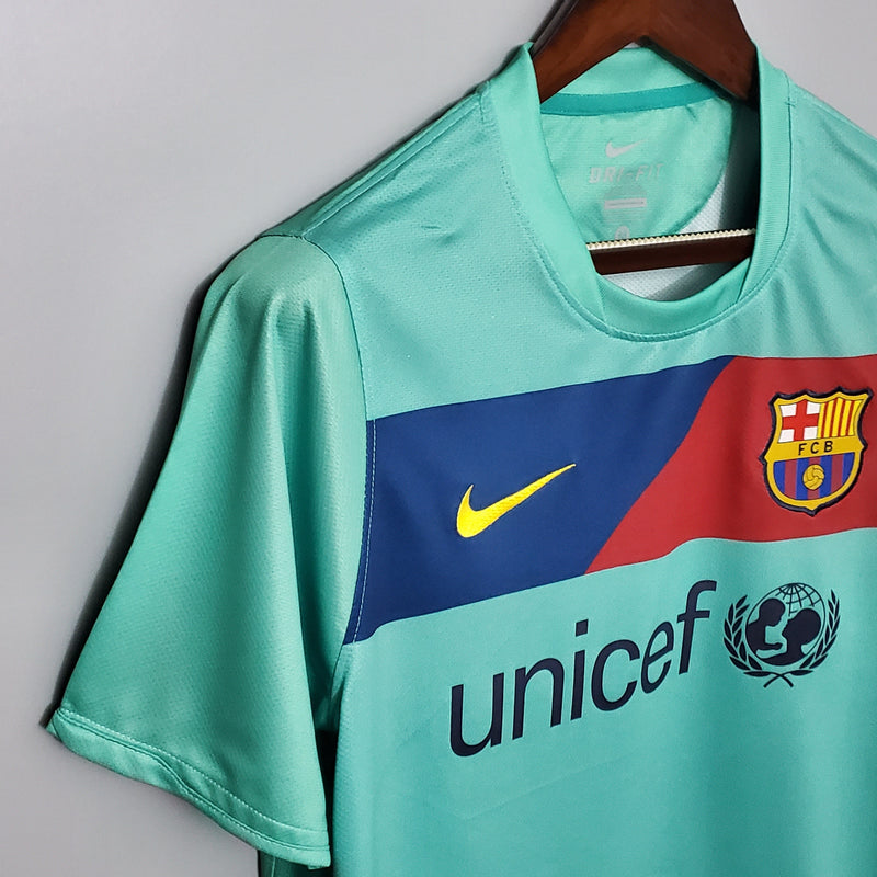 Camisa Barcelona Away 10/11 - Versão Retro