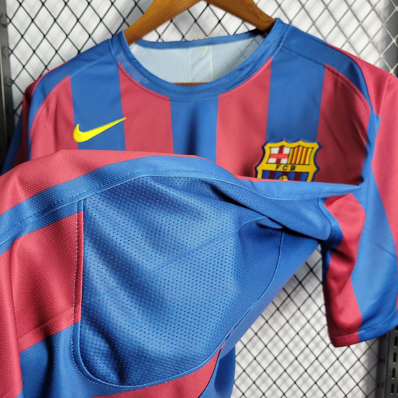 Camisa Barcelona Home 2006 - Versão Retro