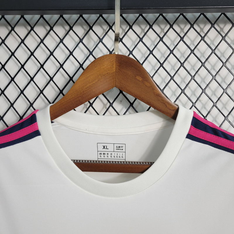 Camisa Arsenal Treino Branco 23/24 - Versão Torcedor