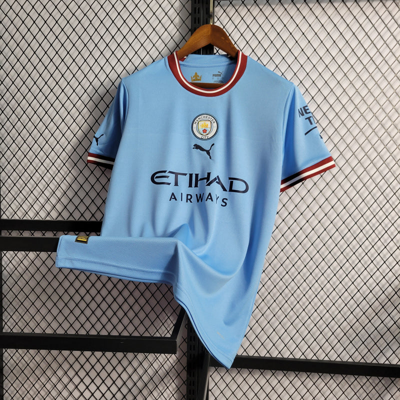 Camisa Manchester City Home 22/23 - Versão Torcedor
