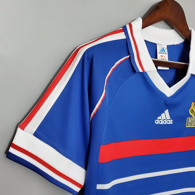 Camisa França Home 1998 - Versão Retro