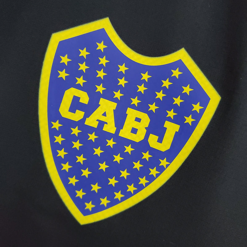 Jaqueta Corta Vento Boca Juniors - Preta