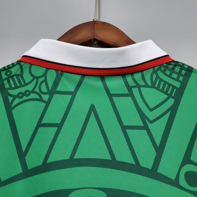 Camisa México Home 1998 - Versão Retro