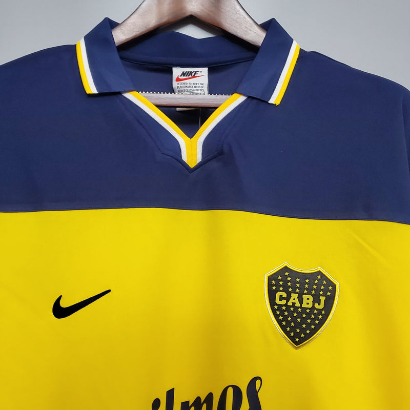 Camisa Boca Juniors Home 1999 - Versão Retro