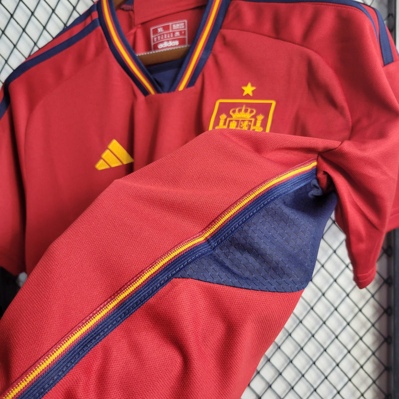 Camisa Espanha Home 22/23 - Versão Torcedor
