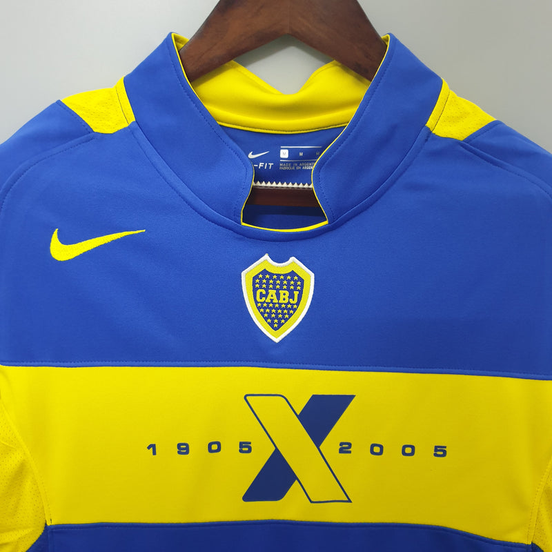Camisa Boca Juniors Home 2005 - Versão Retro