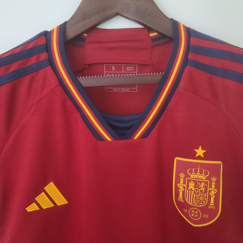Camisa Espanha Home 22/23 - Versão Feminina