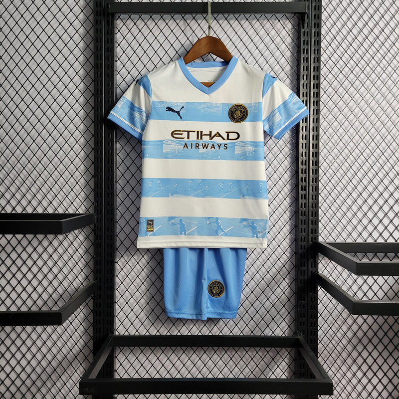 Kit Infantil Manchester City Edição Especial 22/23