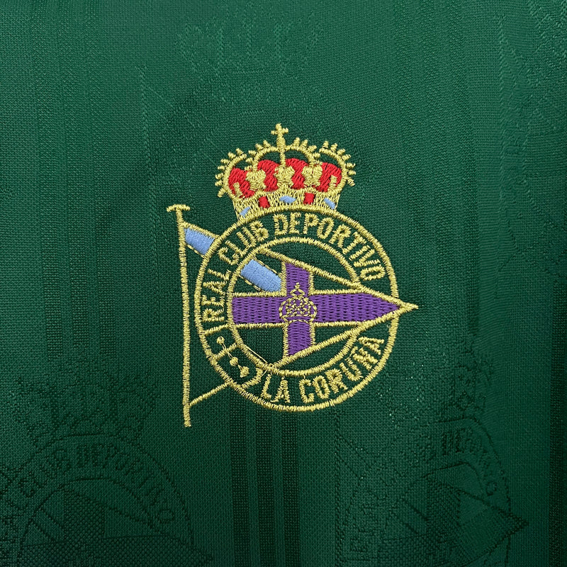 Camisa Deportivo La Coruna Away 99/00 - Versão Retro Manga Longa