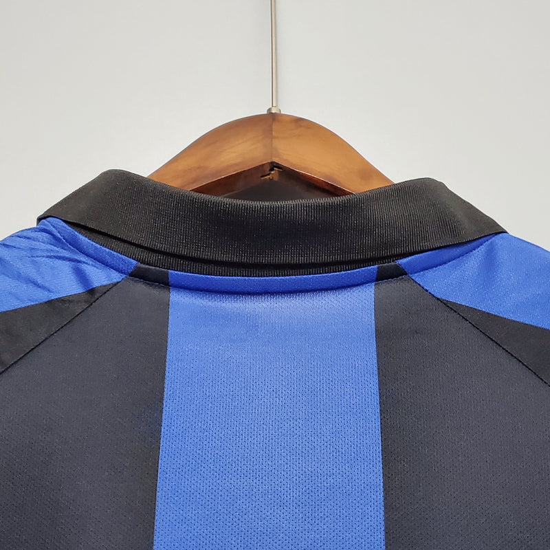 Camisa Inter de Milão Home 01/02 - Versão Retro
