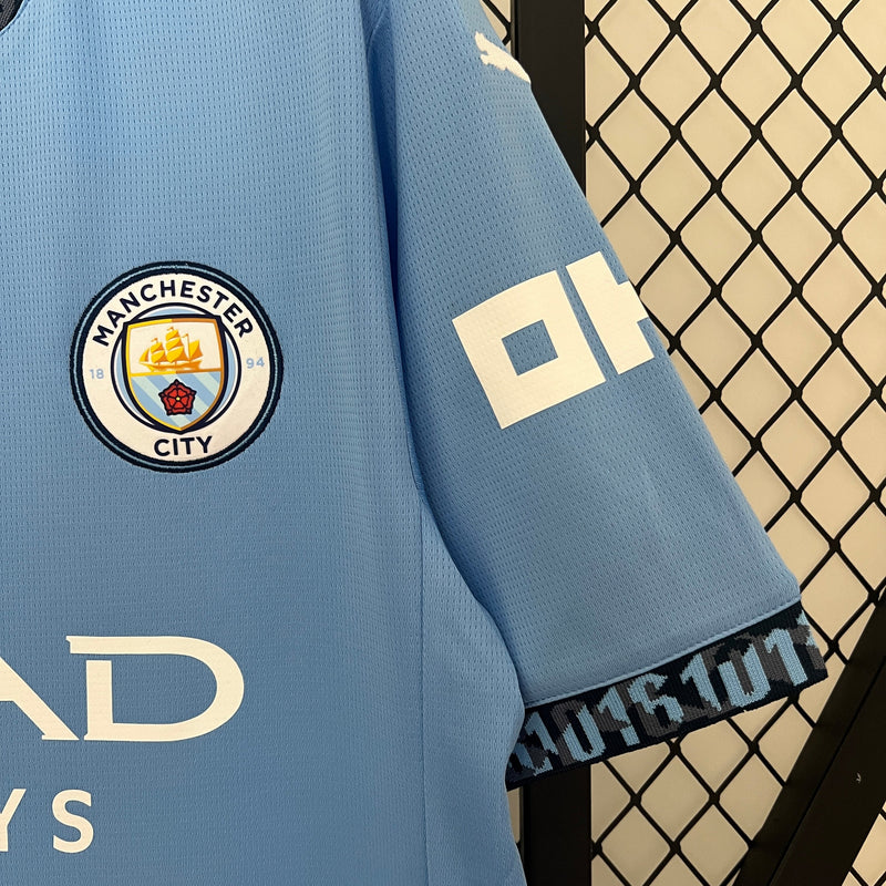 Camisa Manchester City Home 24/25 - Versão Torcedor