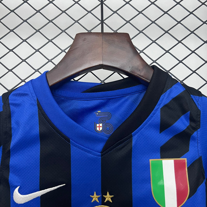 Kit Infantil Inter de Milão Home 24/25