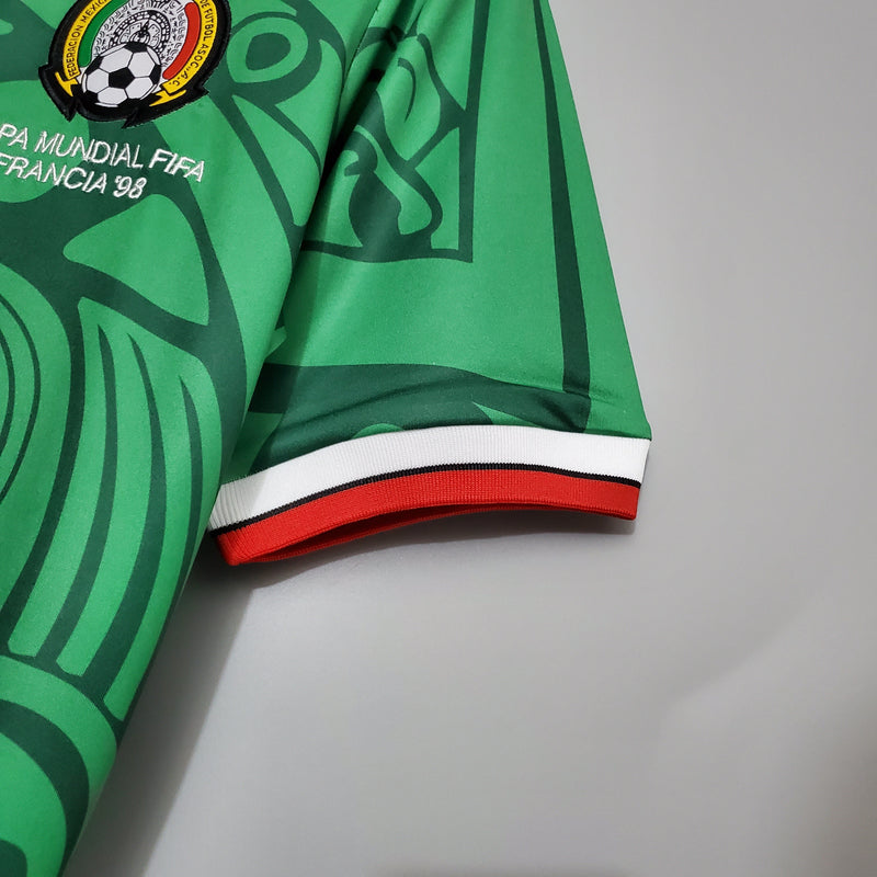 Camisa México Home 1998 - Versão Retro