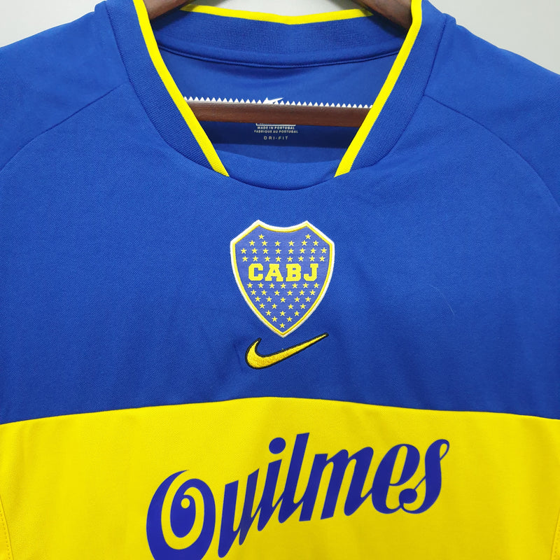 Camisa Boca Juniors Home 2001 - Versão Retro