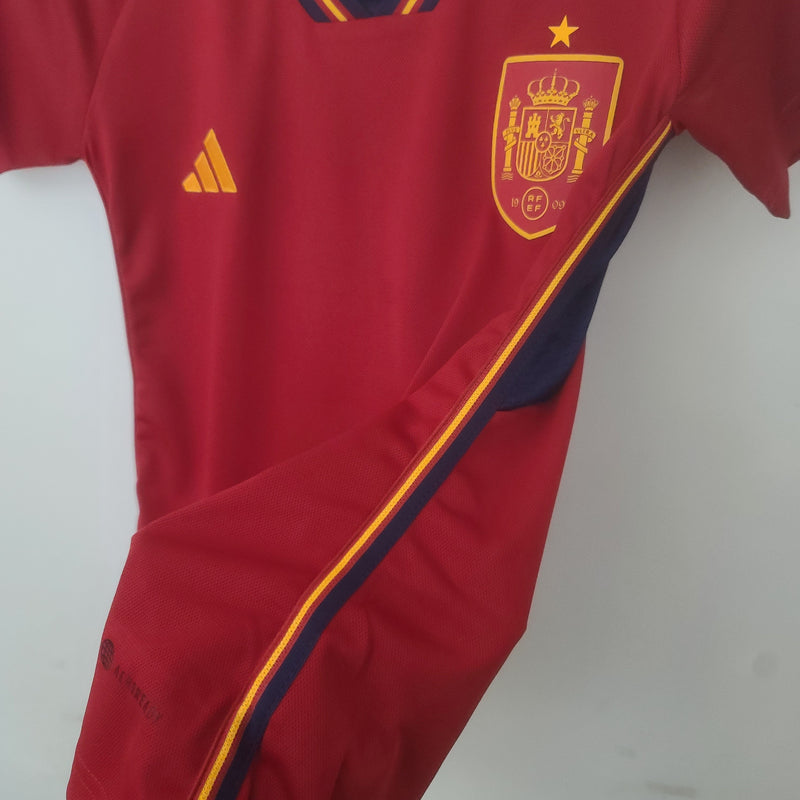 Camisa Espanha Home 22/23 - Versão Feminina
