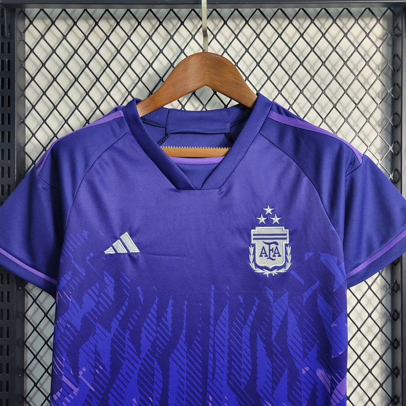 Kit Infantil Argentina Away 22/23