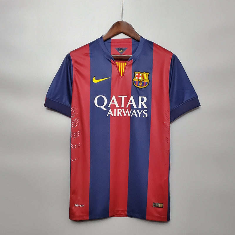 Camisa Barcelona Home 14/15 - Versão Retro