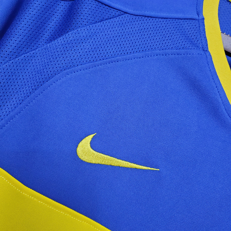 Camisa Boca Juniors Home 03/04 - Versão Retro