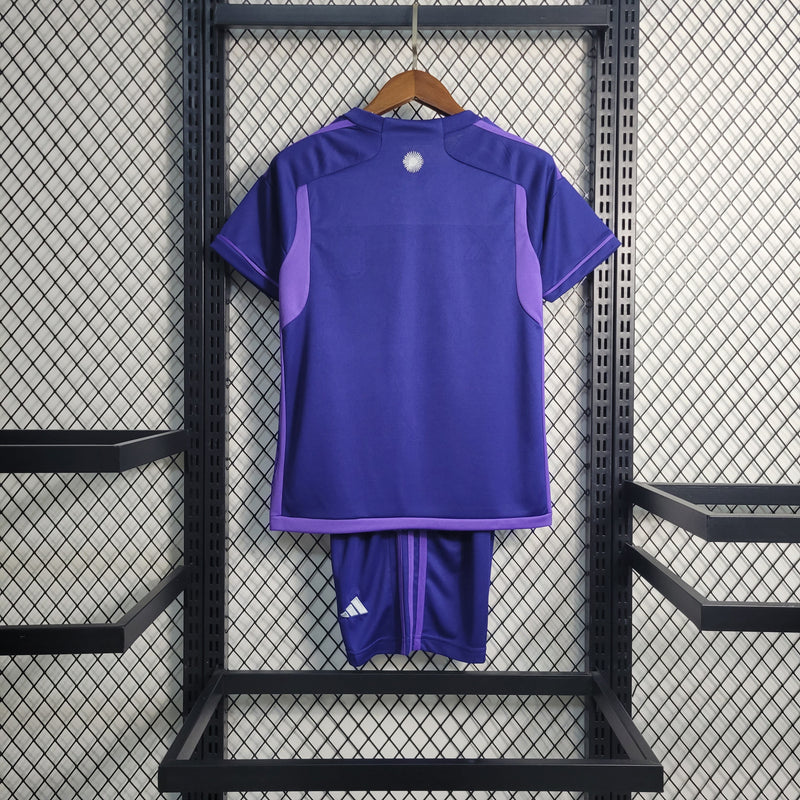 Kit Infantil Argentina Away 22/23