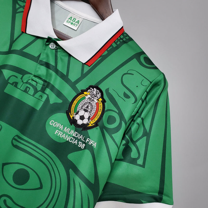 Camisa México Home 1998 - Versão Retro