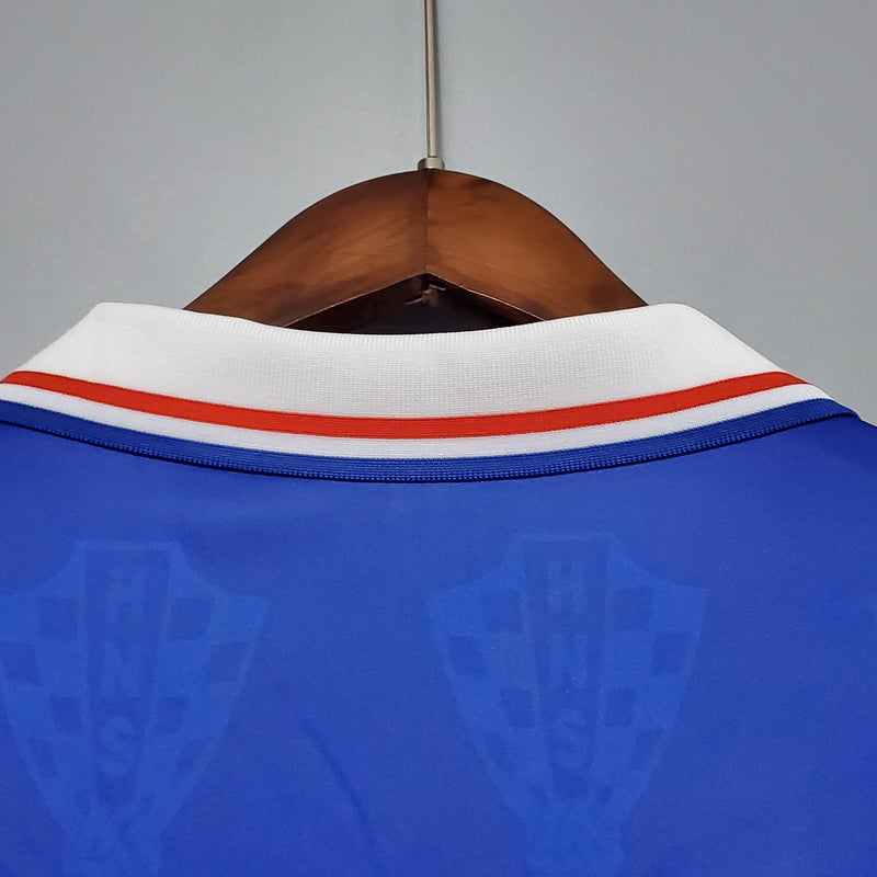 Camisa Croácia Away 1998 - Versão Retro