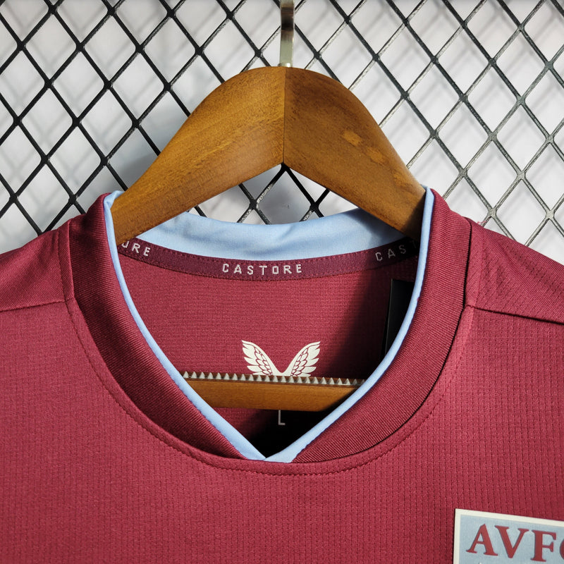 Camisa Aston Villa Home 22/23 - Versão Torcedor