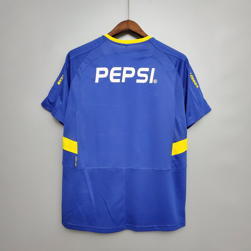 Camisa Boca Juniors Home 03/04 - Versão Retro
